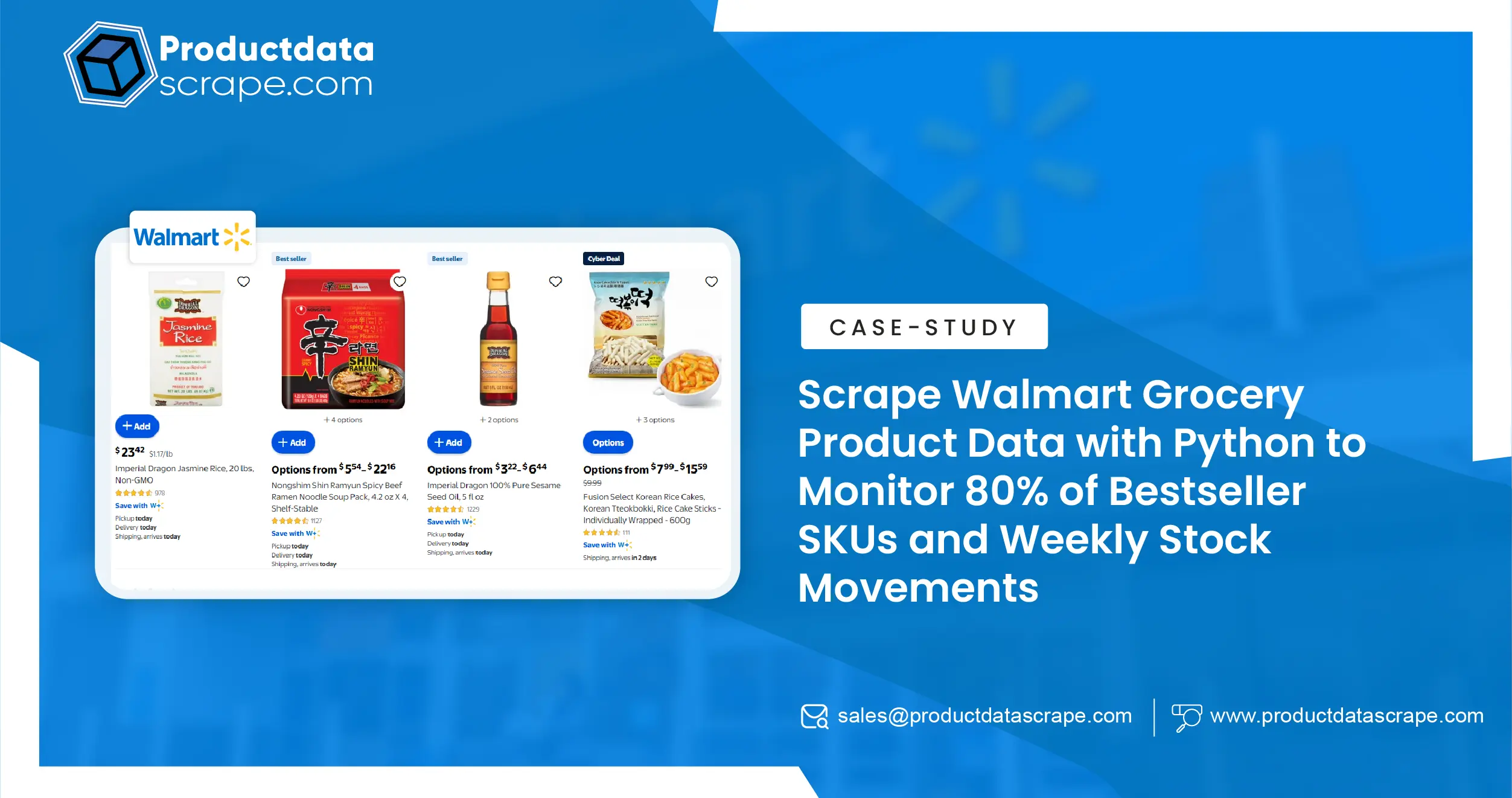 Scrape Walmart Grocery Product Data with Python to Monitor 80%